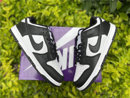 Nike Dunk Low Panda White Black Sneakers
