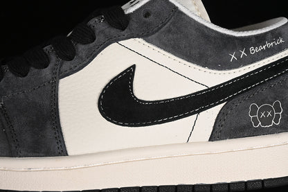 Nike Air Jordan 1 Low White Dark Grey Sneakers