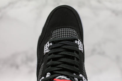 Nike Air Jordan 4 Retro Bred Reimagined Black Sneakers