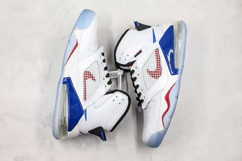 Nike Air Jordan Mars 270 White Red Blue Sneakers