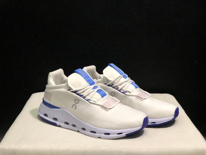 On Running Cloudnova Lightweight Sports Casual Shoes Undyed-White/Heather