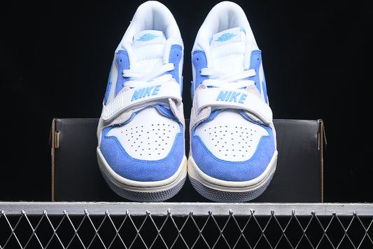 Nike Air Jordan Legacy 312 Low Grey Sole Blue White Sneakers