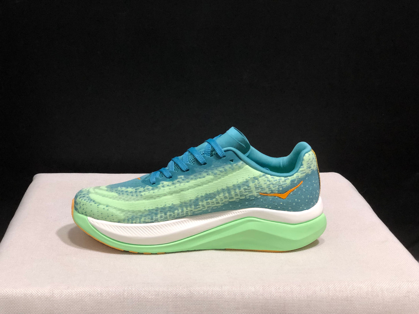 Hoka One One Mach X Low-top Running Shoes Sneakers Teal