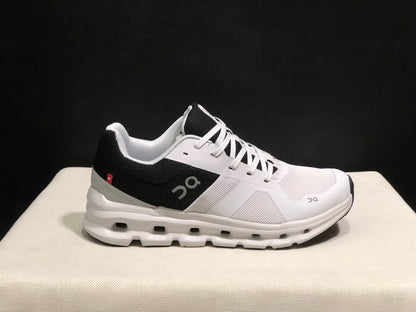 On Running Cloudrunner Anti-Slip Sports Running Shoes Light Grey/Black
