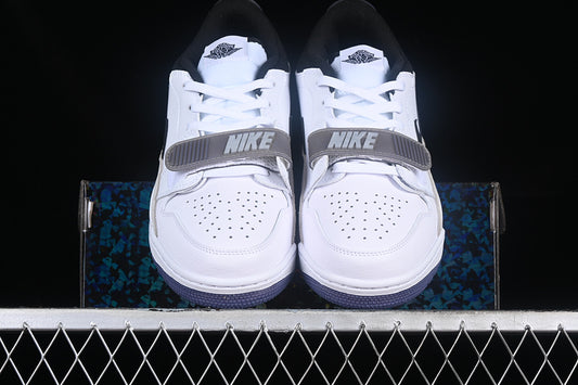 Nike Air Jordan Legacy 312 Low 25th Anniversary Grey White Purple Sole Sneakers