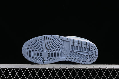 Nike Air Jordan 1 Low Blue Grey White Sneakers