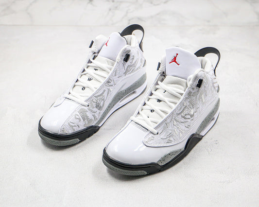 Nike Air Jordan Retro Dub Zero White Cement Sneakers