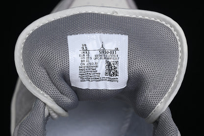 Nike Air Jordan 1 Low Grey White Casual Sneakers