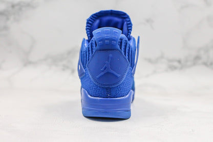 Nike Air Jordan 4 Retro Flyknit Hyper Royal Blue Sneakers