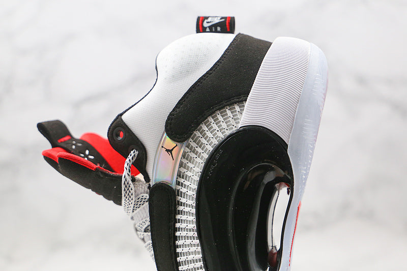 Nike Air Jordan 35 Pf Black Chili Red-White Sneakers