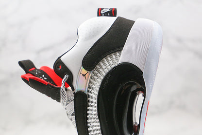 Nike Air Jordan 35 Pf Black Chili Red-White Sneakers