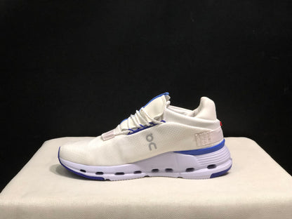 On Running Cloudnova Lightweight Sports Casual Shoes Undyed-White/Heather