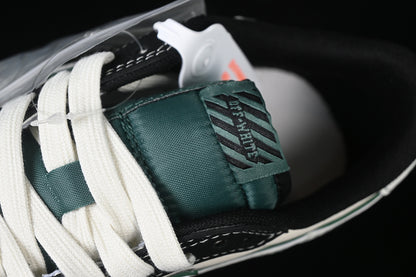 Travis Scott Fragment Design Nike Air Jordan 1 Low OG SP Black White Green Sneakers
