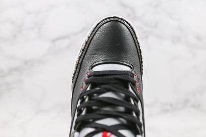 Nike Air Jordan 3 Retro OG Mid Black Cement Sneakers