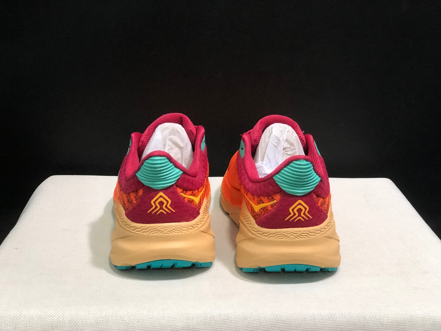 Hoka One One Challenger 7 Shock-absorbing Breathable Running Shoes Sneakers Red