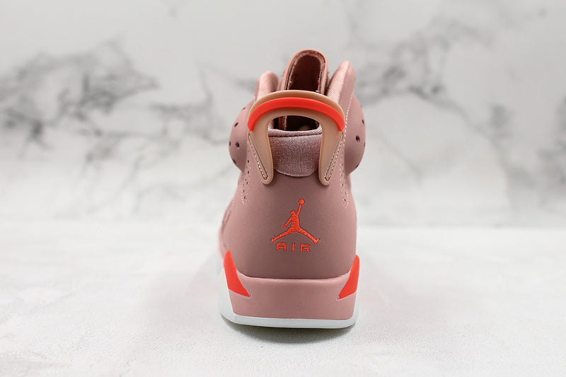 Nike Air Jordan 6 Retro Pink Red Sneakers
