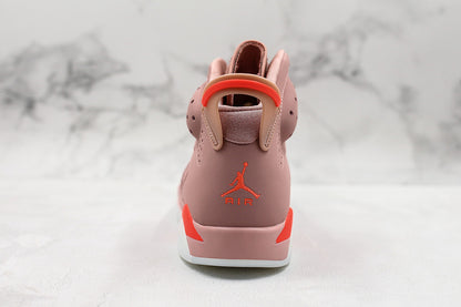 Nike Air Jordan 6 Retro Pink Red Sneakers