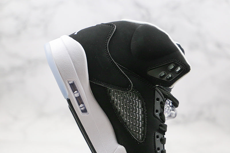 Nike Air Jordan 5 Retro Oreo Moonlight Black White Sneakers