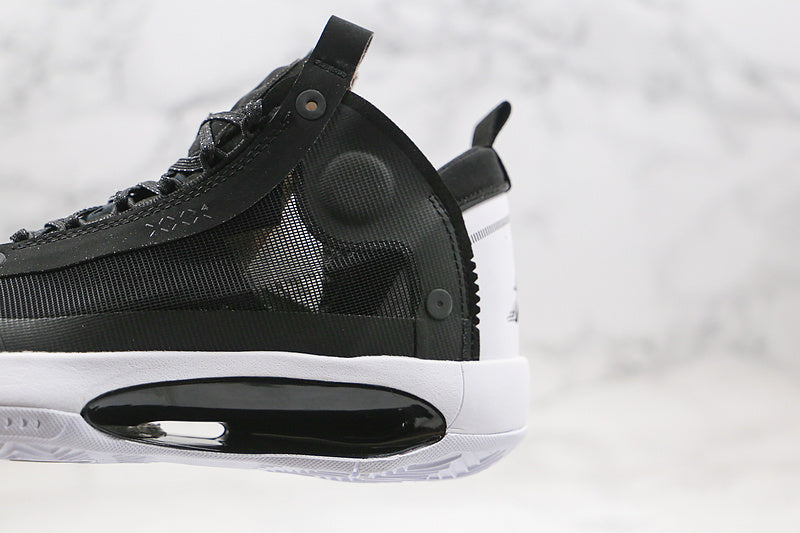 Nike Air Jordan XXXIV 34 Eclipse Black Basketball Sneakers