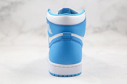 Nike Air Jordan 1 Retro High OG UNC 2015 Blue White Sneakers