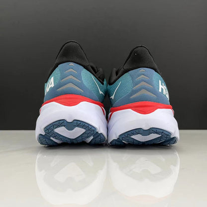 Hoka One One Clifton 8 Fashion Shoes Shock-absorbing Sneakers Turquoise