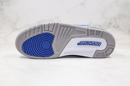Nike Air Jordan 3 Varsity Royal Cement Sneakers