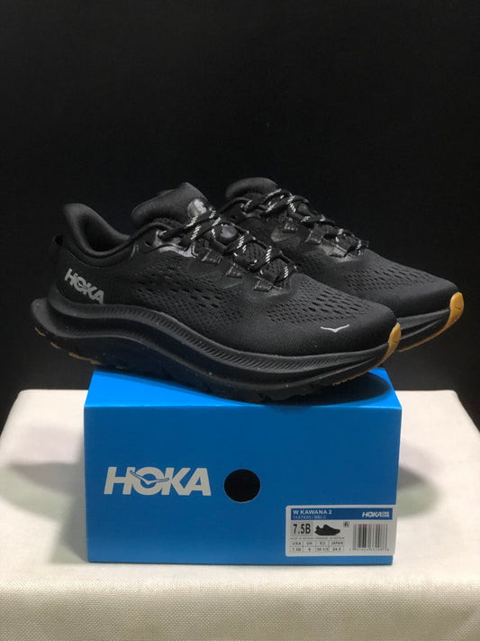 Hoka One One Kawana 2 Comfortable Casual Running Shoes Sneakers Black