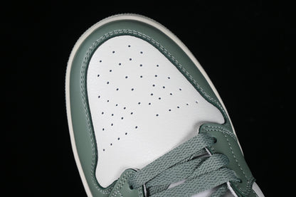 Nike Air Jordan 1 Mid Anthracite Jade Smoke Sail Legend Sneakers