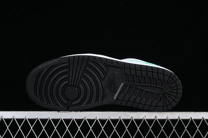Nike Air Jordan 1 Low Mint Green Black White Sneakers