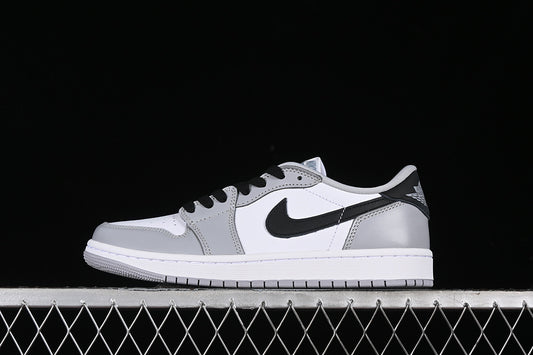 Nike Air Jordan 1 Low OG White Black Wolf Grey Sneakers