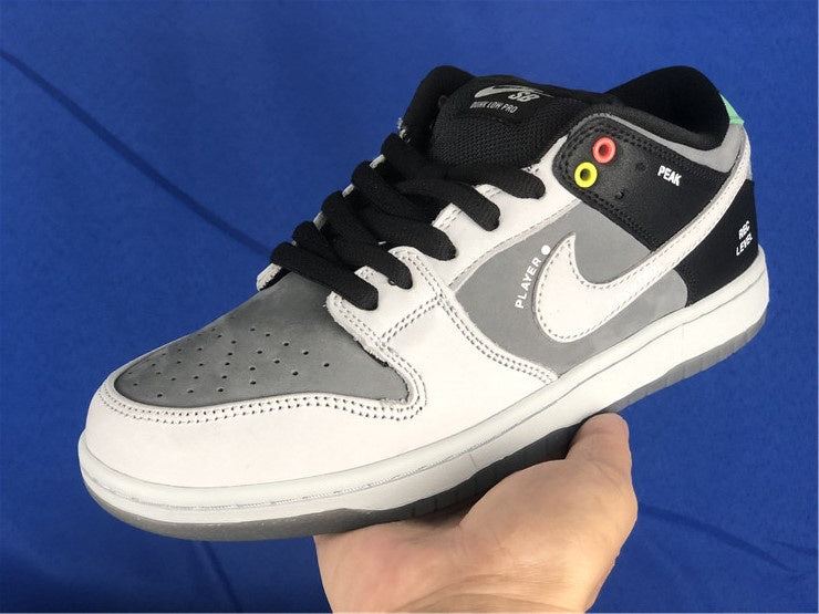 Nike SB Dunk Low Pro VX1000 Camcorder Clean Suede Multicolor Sneakers