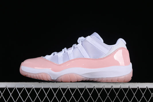 Nike Air Jordan 11 Low Legend Pin White Pink Sneakers
