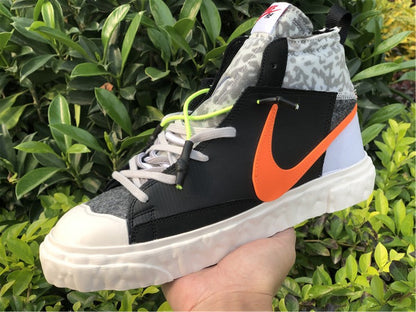 Nike Blazer Mid Readymade Black Vast Grey Volt Total Orange Sneakers