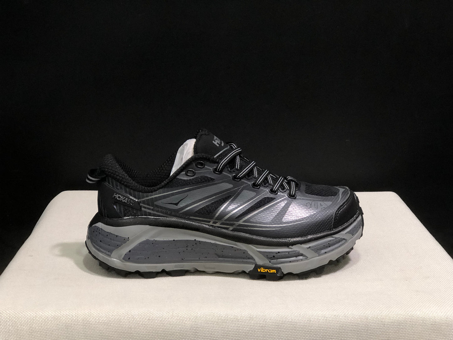 Hoka One One Mafate Speed 2 Mountain Anti-slip Running Shoes Sneakers Black
