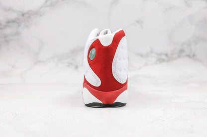 Nike Air Jordan 13 Retro GS 2014 Grey Toe Red White Sneakers