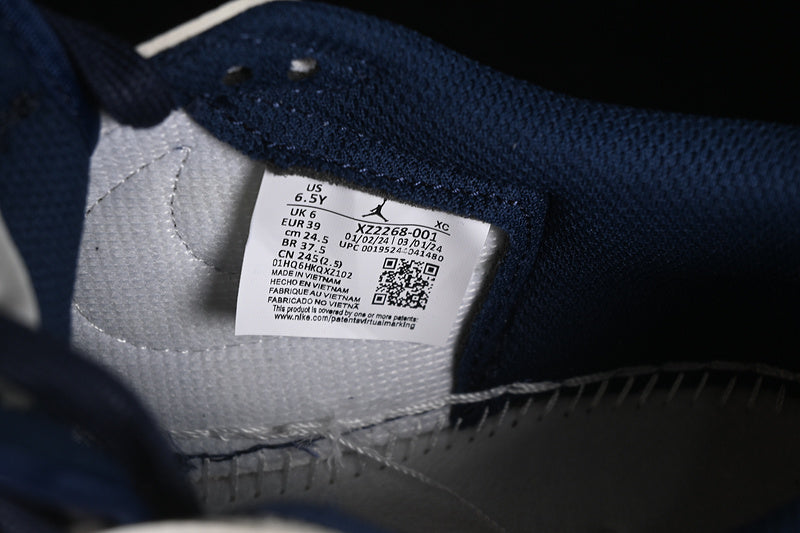 Nike Air Jordan 1 Low OG SP Travis Scott Fragment Design White Blue Sneakers