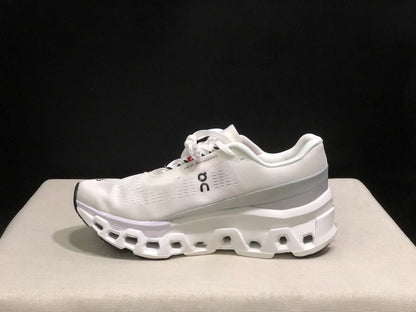 On Running Cloudmonster 2 Breathable Running Shoes Olympic Version White/Silver Grey/Rainbow Colors