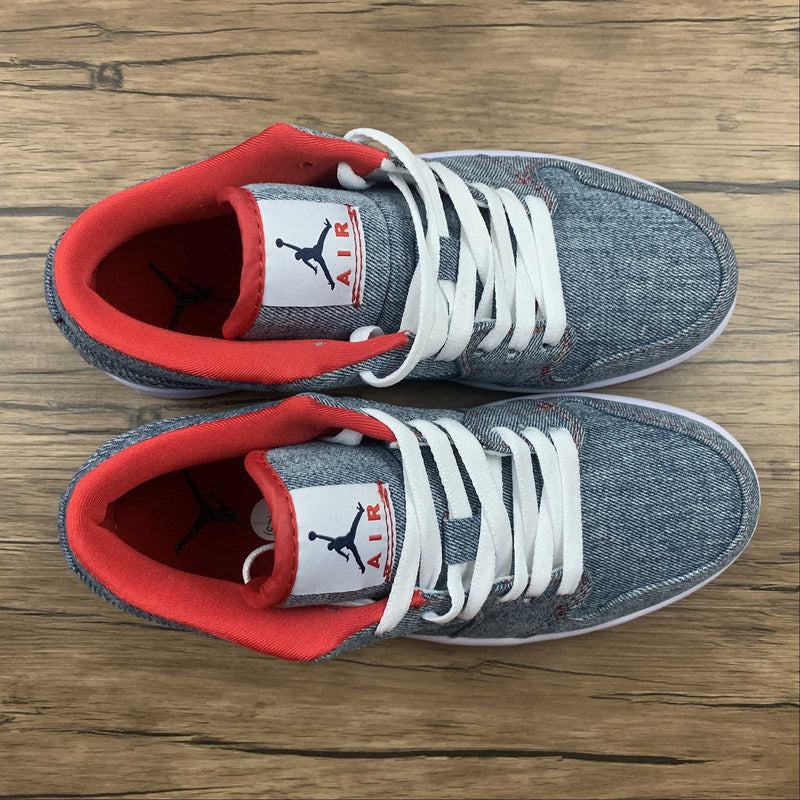Nike Air Jordan 1 Low Cowboy Blue Sneakers