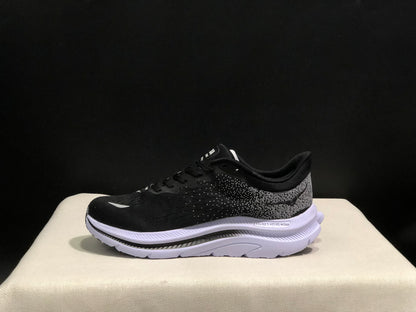 Hoka One One Kawana Cushioning Comfortable Gym Running Shoes Sneakers Black/White