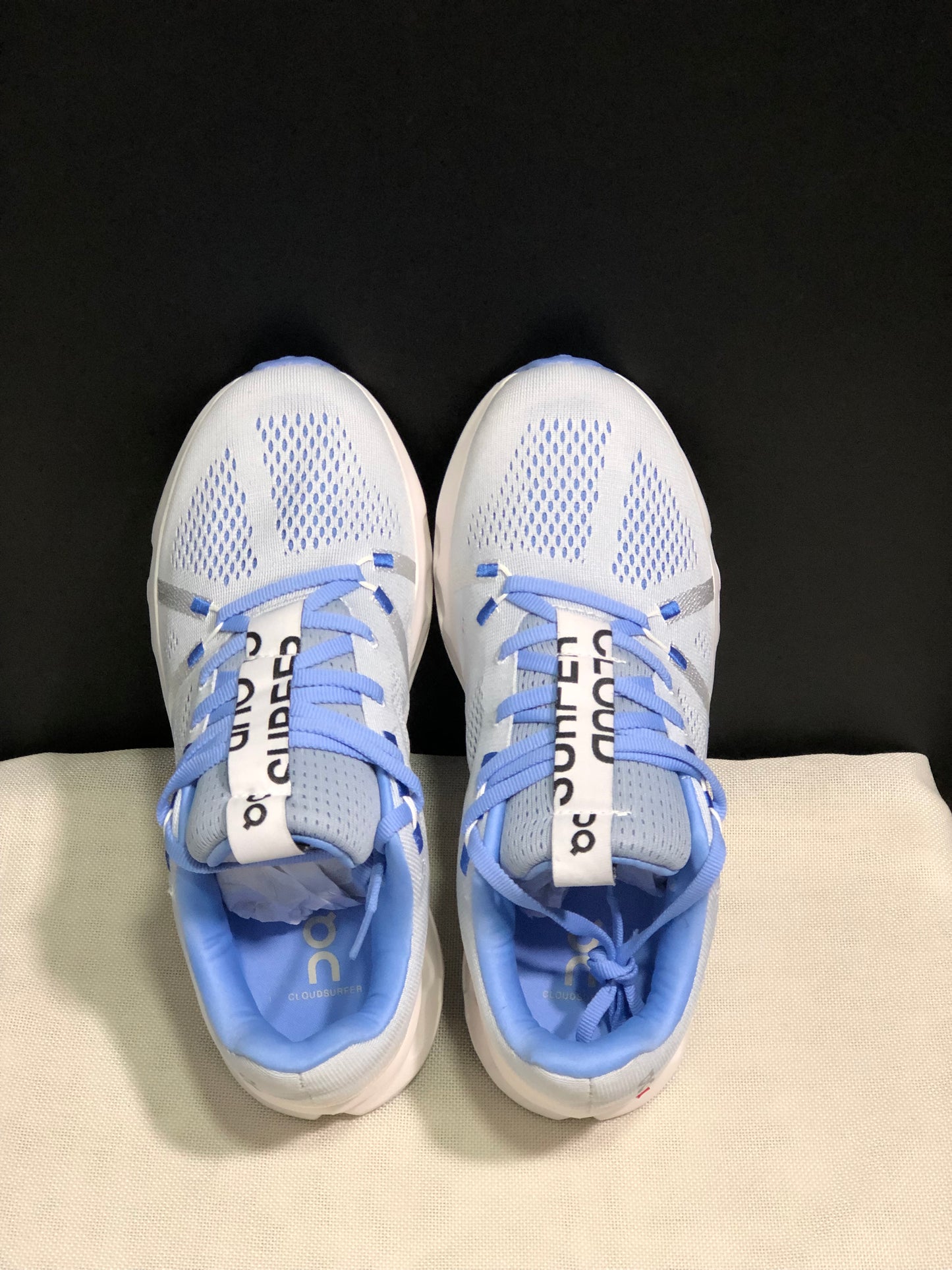 On Running Cloudsurfer Training Anti-Slip Running Shoes Light Blue/White