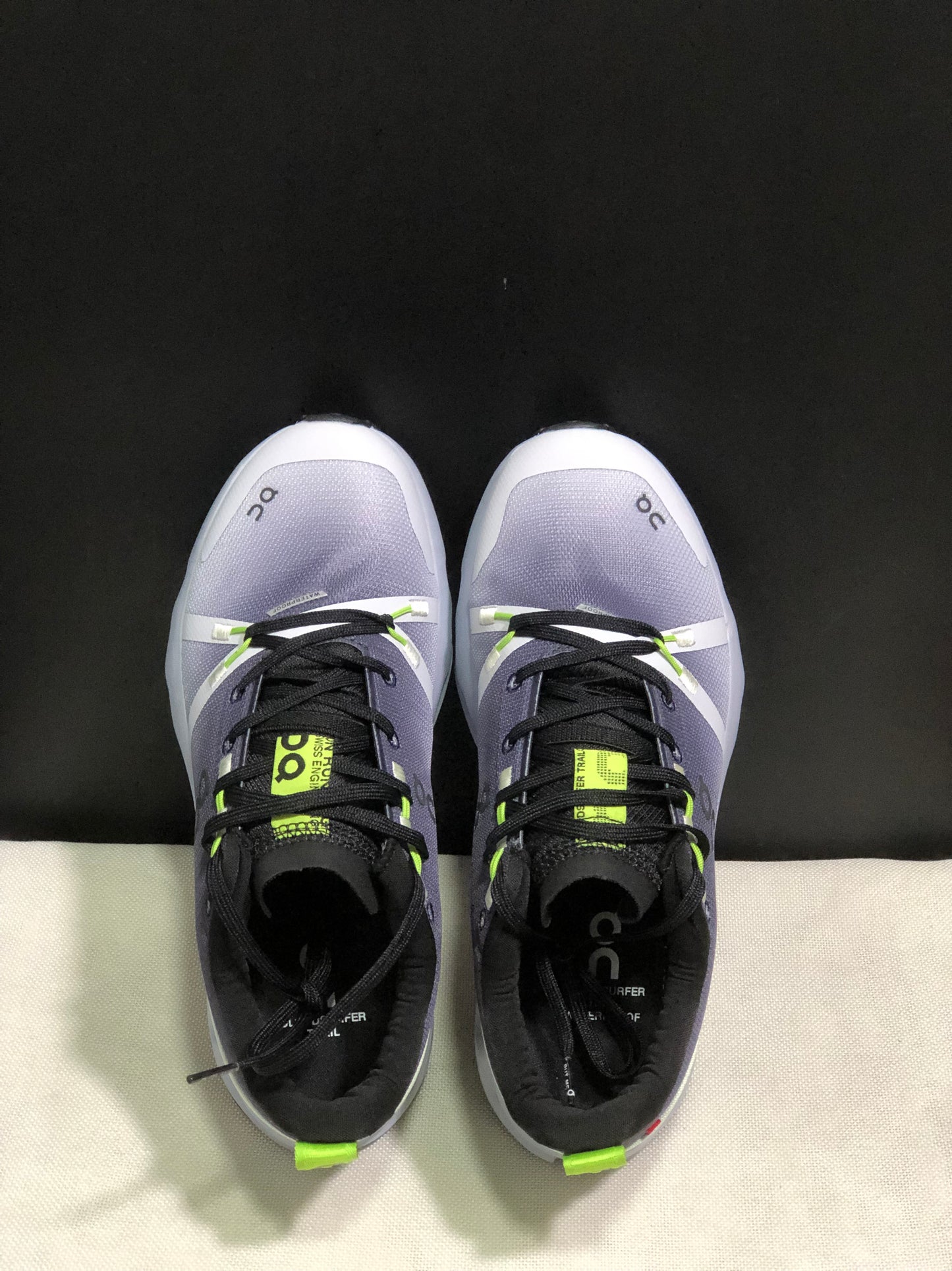 On Running Cloudsurfer Trail Waterproof Comfortable And Breathable Running Shoes Grey/Heather